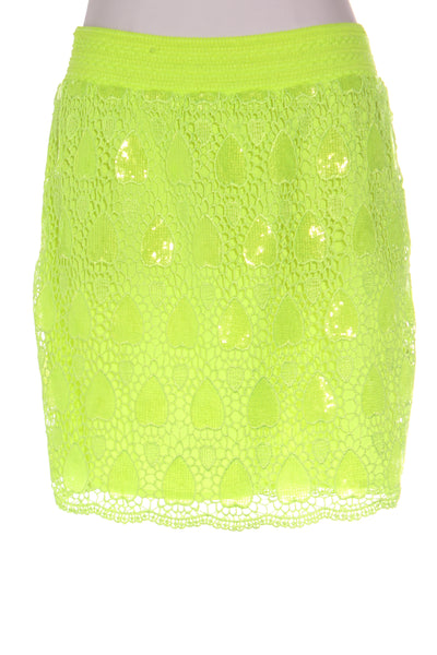 AUGUSTINE - Neon sequin lace skirt! 12