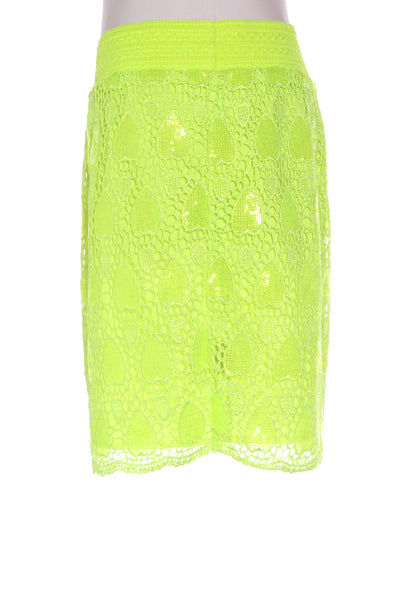 AUGUSTINE - Neon sequin lace skirt! 12