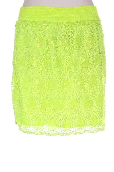 AUGUSTINE - Neon sequin lace skirt! 12