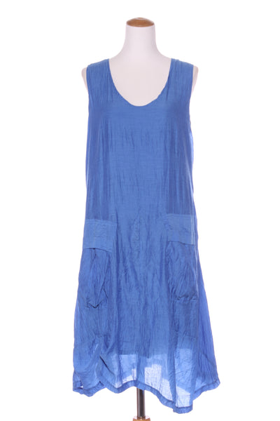 VUE - Shimmery cobalt dress + pockets! 16