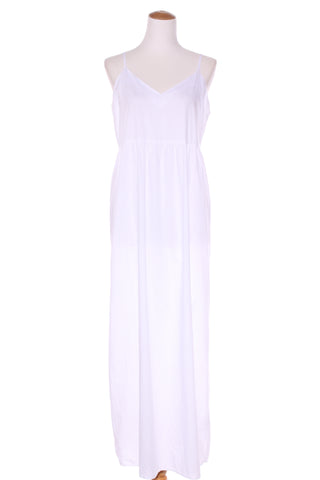 H&H - White cotton maxi dress! 14