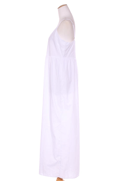 H&H - White cotton maxi dress! 14