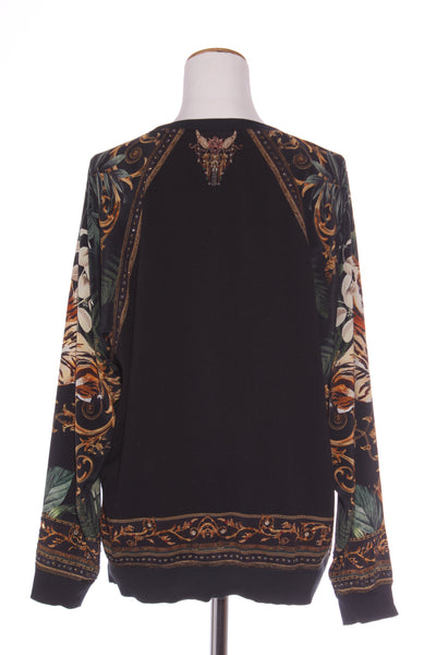 CAMILLA - Raglan silk sleeve jumper - Easy tiger! 12-14