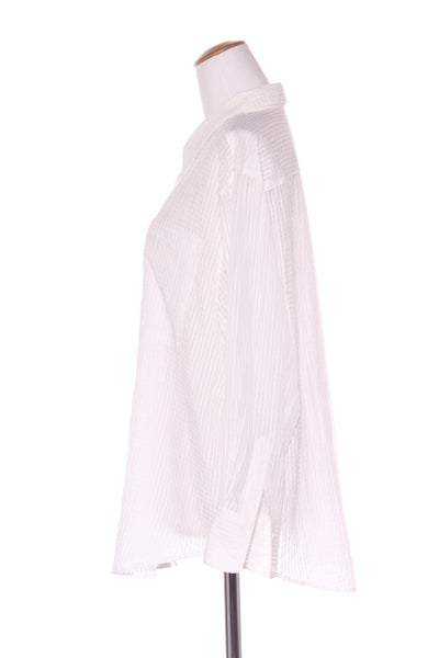 GORMAN "Nuria" White gingham burnout shirt! 14