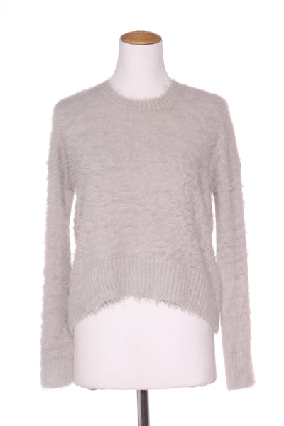 DECJUBA - Soft grey fluffy knit jumper! 12