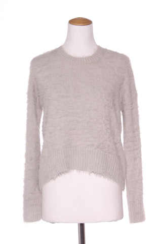 DECJUBA - Soft grey fluffy knit jumper! 12