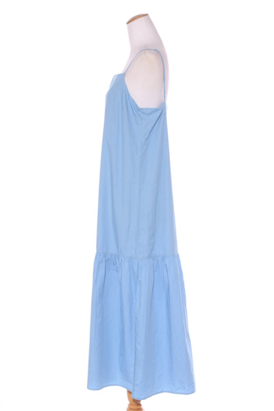 GLASSONS (BN) Sky blue tiered maxi dress! 14