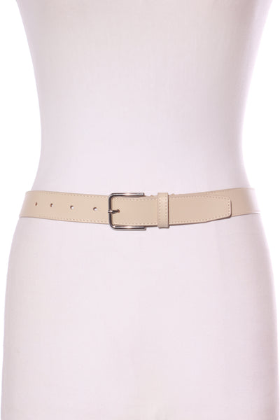THE FRANKIE SHOP (FRA) Cream leather belt! XS