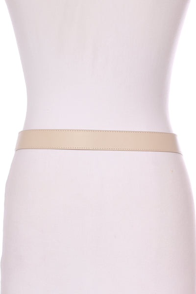 THE FRANKIE SHOP (FRA) Cream leather belt! XS