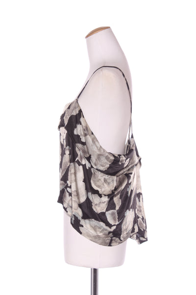 MISS CRABB (NZ) Satin floral crop cami! 12-14