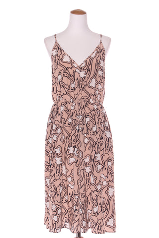 JULIETTE HOGAN (NZ) Blush print dress + pockets! 12