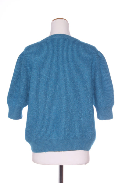 MAX - Soft alpaca blend puff sleeve knit tee! 16
