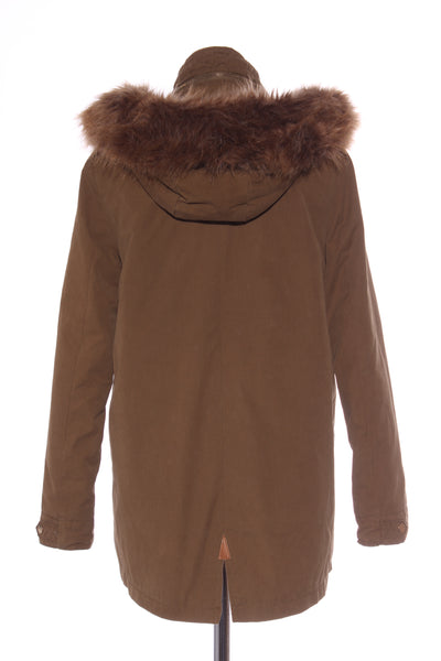 PIMKIE - Khaki bomber parka coat! 10-12