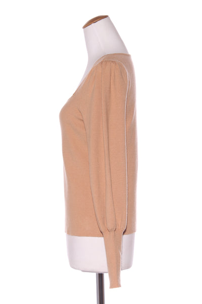KAREN WALKER - Balloon sleeve soft knit - Camel! 14