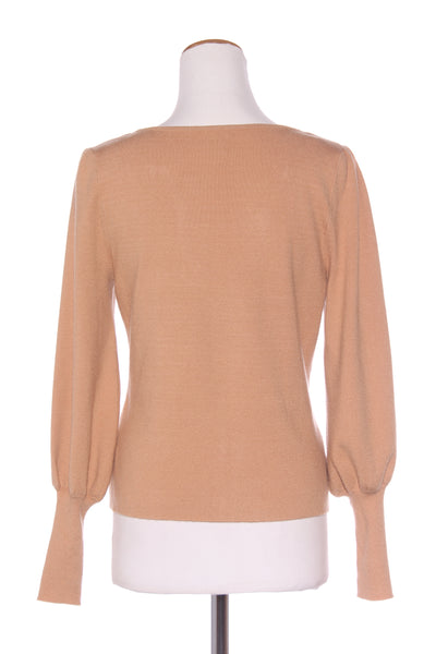 KAREN WALKER - Balloon sleeve soft knit - Camel! 14