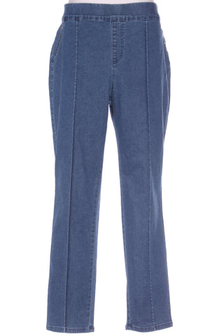 HAILEY LYN - Studded pull on panel jean! 14