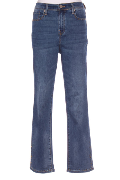DG2 by Diane Gilman "New classic stretch" embellished jeans! 12