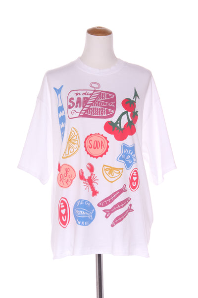 ASOS (LN) Foodie print tee! 8-12