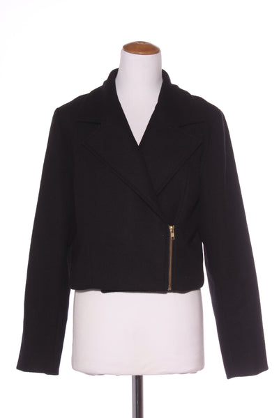 WILSON TROLLOPE (NZ) Wool blend crop jacket! 16
