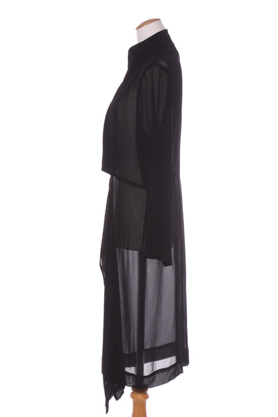 LAB (NZ) Arctic whisper viscose sheer jacket! 12