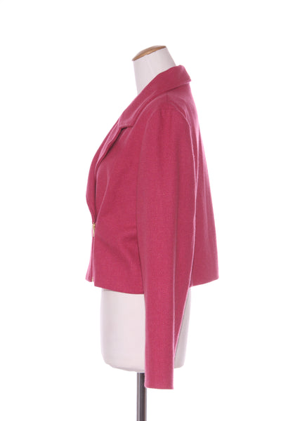 WILSON TROLLOPE (NZ) Wool blend crop jacket! 16