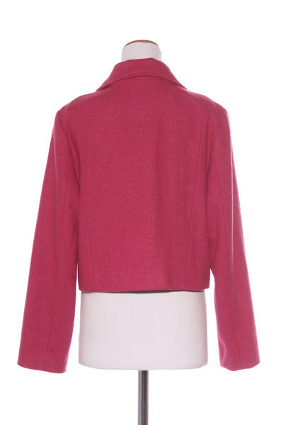 WILSON TROLLOPE (NZ) Wool blend crop jacket! 16