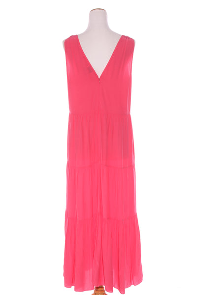 WITCHERY - Tiered viscose maxi dress - Melon pink! 10