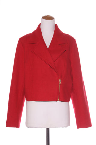 WILSON TROLLOPE (NZ) Wool blend crop jacket! 16