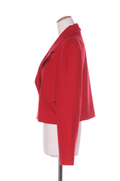 WILSON TROLLOPE (NZ) Wool blend crop jacket! 16