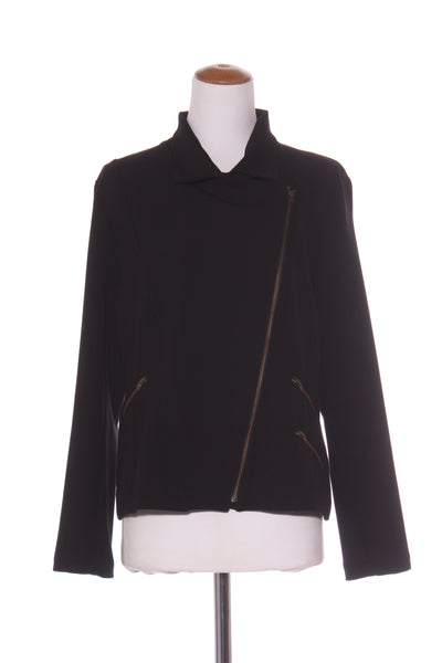 REPERTOIRE (NZ) "Moto" biker knit jacket! 14