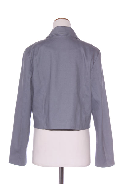 WILSON TROLLOPE (NZ) Denim blue biker jacket! 14