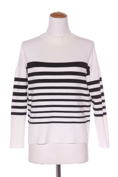 CAPTURE - White & black knit jumper! 10-12