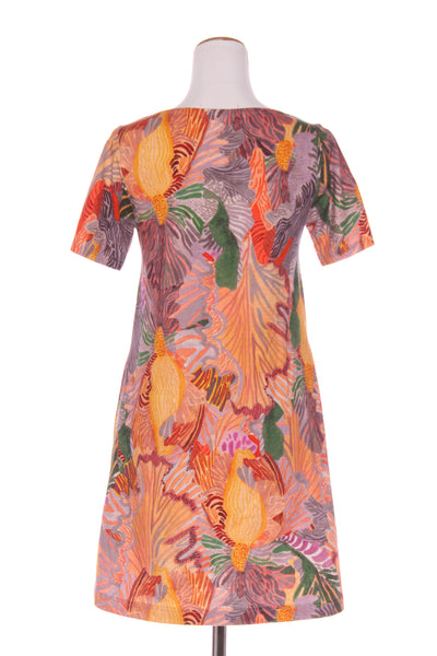 GORMAN "Iris veins" swing dress! 8-10