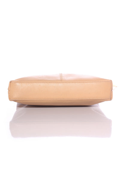 PAULA RYAN - Leather crossbody bag - Camel!