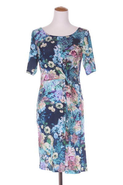HARTFORD - Floral print twist detail dress!