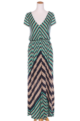 TRENERY - Chevron stripe knit maxi dress! 12