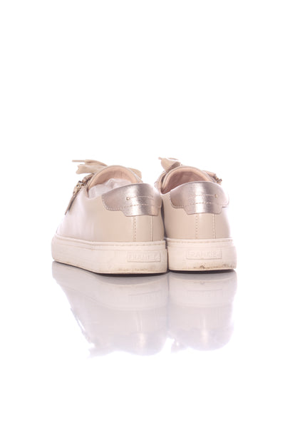 FRANKIE4 "Billie" leather sneakers - Ecru! 9