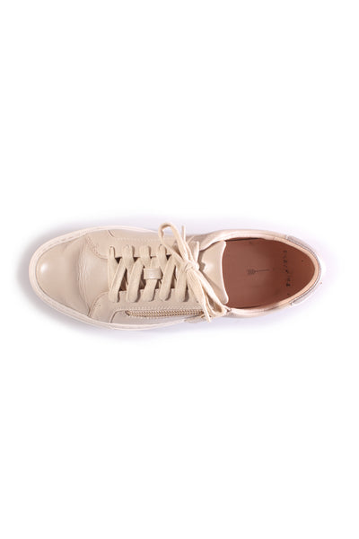 FRANKIE4 "Billie" leather sneakers - Ecru! 9