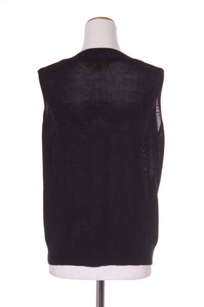 CAROLINE SILLS - V neck layering knit vest! 16