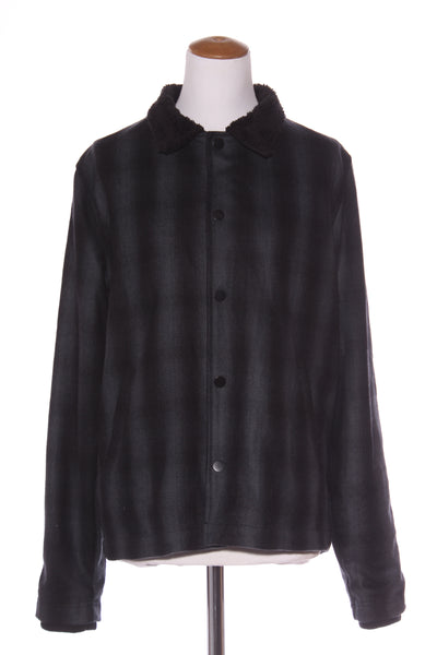 COMMONERS - Wool blend fur lined collar jacket! 14