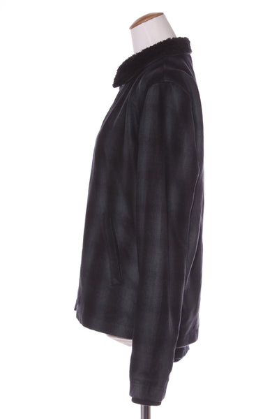 COMMONERS - Wool blend fur lined collar jacket! 14