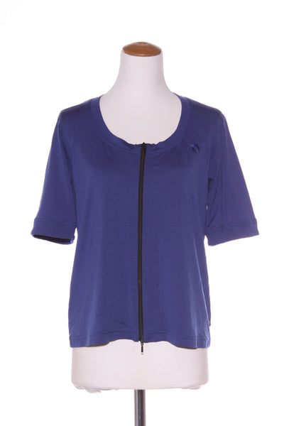 GLOWING SKY MERINO (NZ) Merino zip front top! 16
