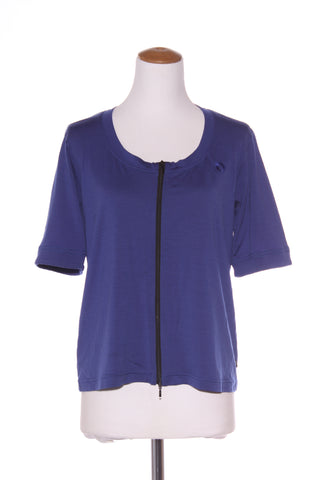 GLOWING SKY MERINO (NZ) Merino zip front top! 16