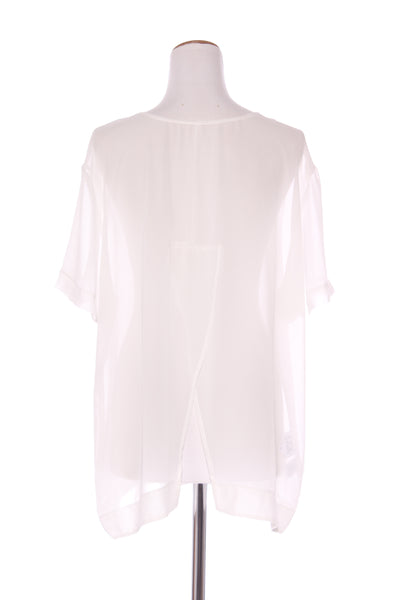 MI MOSO - Chevron strip chiffon top! 16