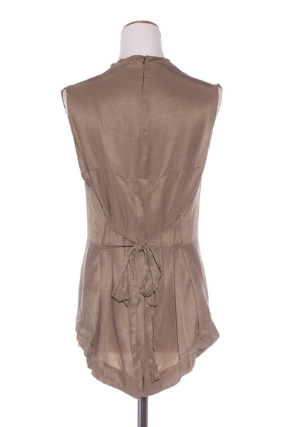 REPERTOIRE (NZ) "Folio" cupro tie back top! 8-10