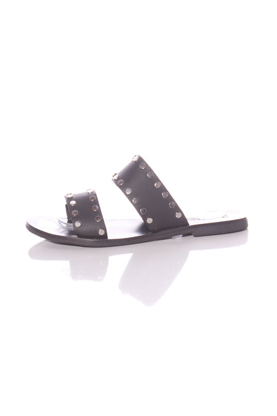 SOL SANA - Studded leather slides! 39