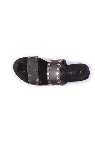 SOL SANA - Studded leather slides! 39