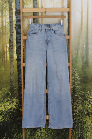 H&M - High rise wide leg jeans! 6