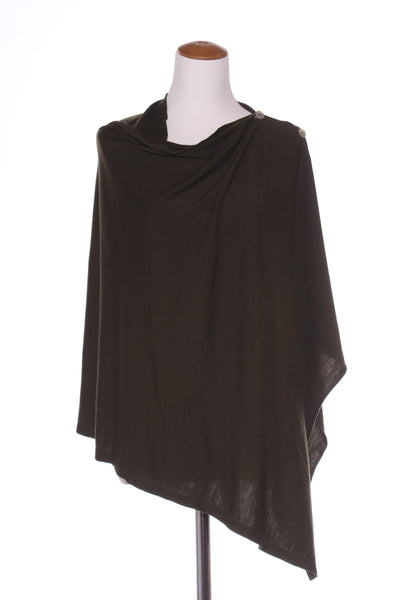 OBR (LN) NZ - Merino 5 button poncho! 8-16