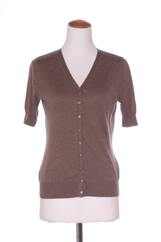 WOOLOVERS - Silk + cotton button up knit cardi! 12